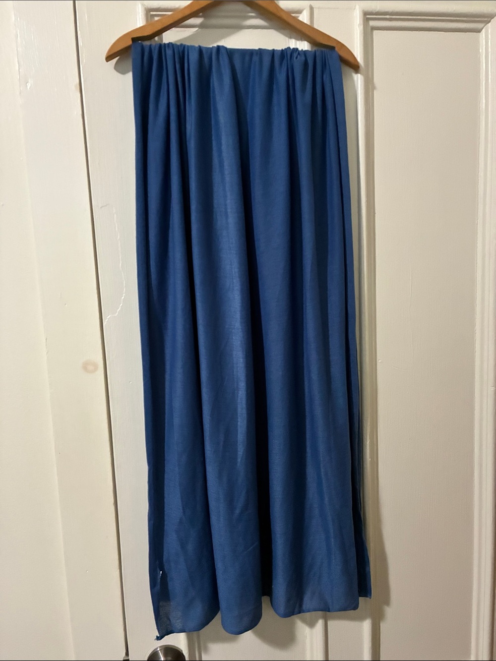 Blue Headwrap Scarf